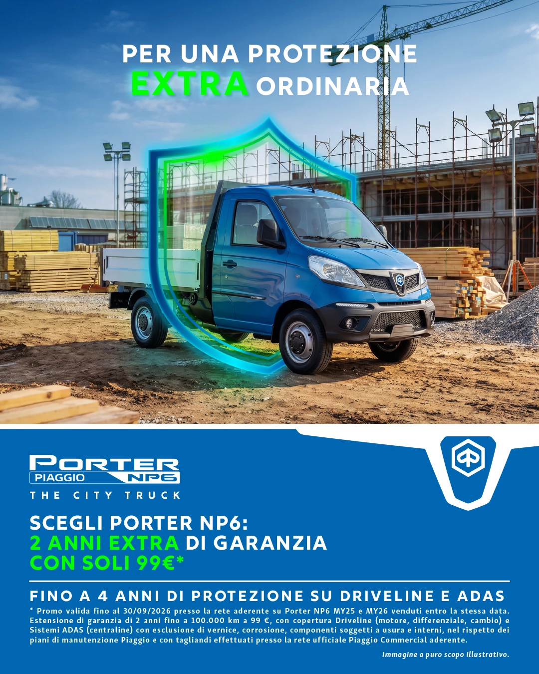 IT FEED 1080X1350 IG FB Porter NP6 2 ANNI GARANZIA 09 2026