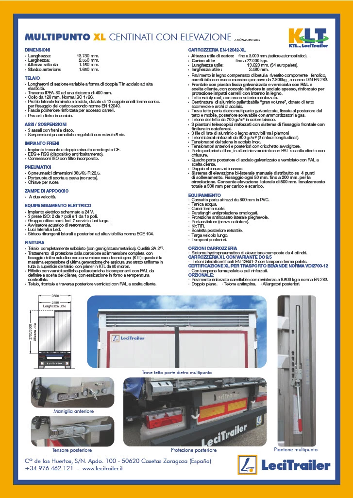 DEPLIANT CENTINATO MULTIPUNTO XL Italia V21.11024 2